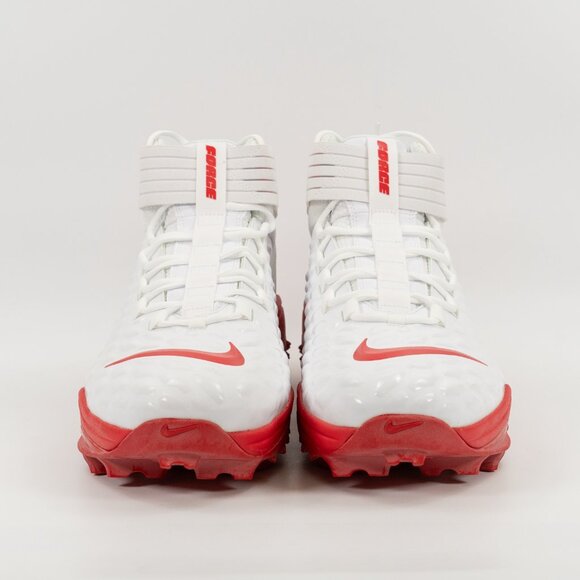 Nike Force Savage Pro 2 Shark 'White University Red' BV5448-104 Football Cleats - Picture 5 of 7